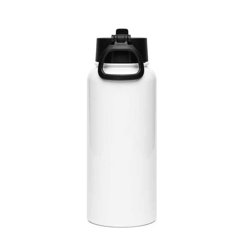 Stainless Steel Water Bottle with Straw Lid, Reusable Insulated Tumbler for Travel, Gym & Daily Use